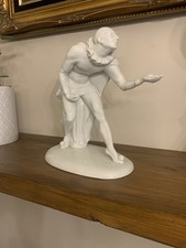 Pirkenhammer Art Deco Porcelain Pierrot Harlequin Figure 