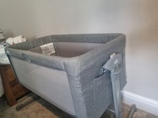 Joie Roomie Glide Bedside Side Sleeping Baby Crib/Travel Cot Co-Sleep Dropdown 