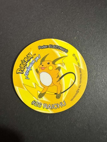Pokemon tazo raichu - tazo, #26