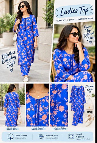 Women blue floral - blue,