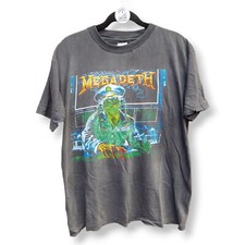 Vintage Megadeth Launch shirt 1990s XL SJM