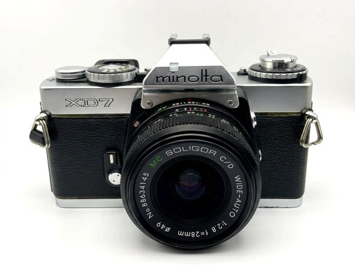 Minolta soligor 28mm - xd, +