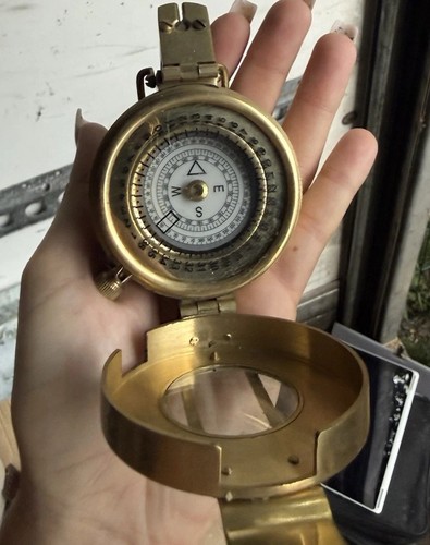Vintage style brass british - brass,
