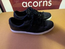 Mens Black Firetrap Shoes Size 9