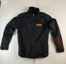 Pirelli Men's Detachable Hooded Jacket Coat Size XL Black Motorsport
