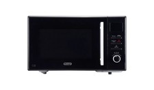 Delonghi 25L 900W Enamel Cavity Solo Microwave AM9 8 programmes defrost - Black