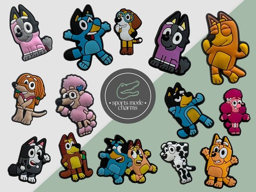 Bluey charms for shoes clogs - -,