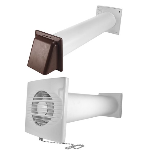 Through wall ventilation - wall, kit