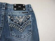 Miss Me womens dark stretch