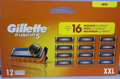 New gillette fusion 12 - fusion,