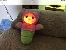 Hasbro Playskool Pink Lullaby Gloworm Light Up Musical Toy