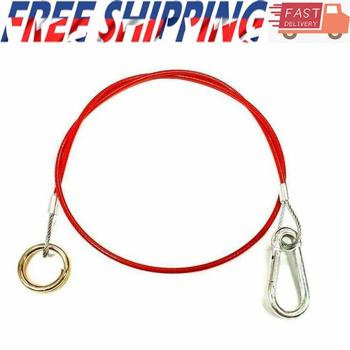 Breakaway cable red hook - hook, &