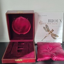 Large case André Kauffer Nancy jeweler goldsmith 1896 for silverware 19th century