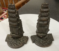 Vintage Pair Brass Bronze