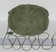 100g balls Sage Green Boucle