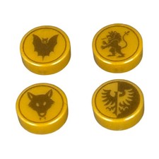 Medieval gold coins pack of 4