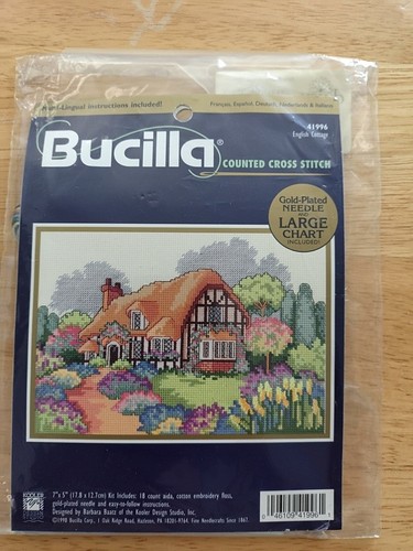 Bucilla cross stitch - cross, kit
