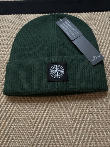 Stone island beanie hat green - stone,