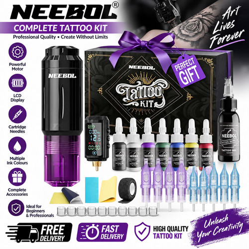Tattoo gun kit complete - gun,