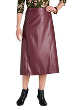 Ladies Ladies Faux Leather