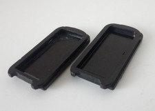 Hornby OO Gauge BR MK2 A B C Passenger Coach Corridor Connector Black Door x 2