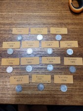 Victorian Threepence Date Run