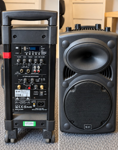 Qtx qr12pa portable speaker - qr12pa, pa