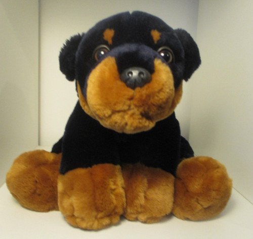 Keel toys rotweiler - keel, black