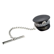 Police officers cap lapel - police,