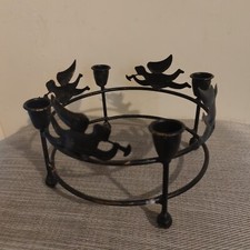 Centre Piece Table Decorations Metal Angel Candle Holder - Holds 4 Candles