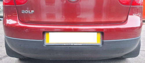 Golf mk5 rear bumper red - mk5,