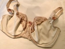 Fantasie ‘Helena’ balconette Nude lace trim bra Size 32E