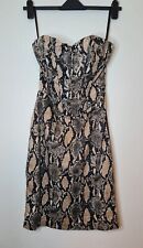 Tripp NYC Vintage Snakeskin Dress Large Strapless Dress Emo Goth Rocker