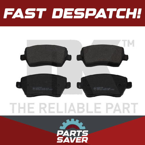 Brake pads set fits renault - pads,
