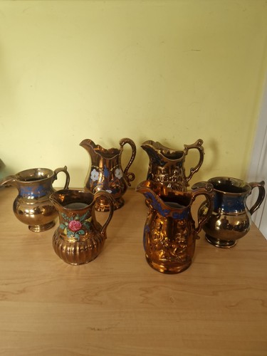 Vintage lustre jugs to - vintage, 14