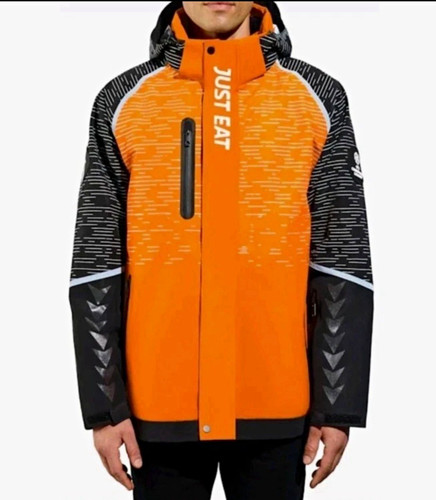 Just eat men orange black - eat, orange/black