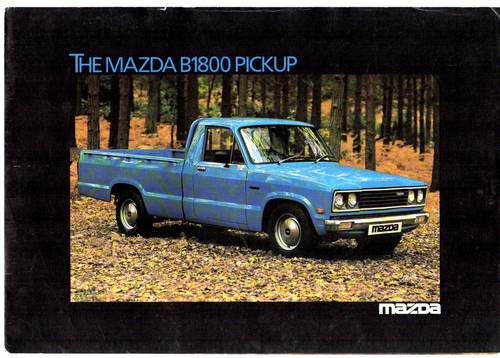 Mazda b1800 pick 1980 - b1800, uk