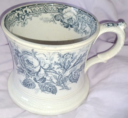 Moss rose pattern cup - pattern,