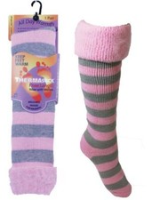 Ladies Striped Socks Soft Fluffy Cosy Winter Warm Comfortable Casual Women Socks