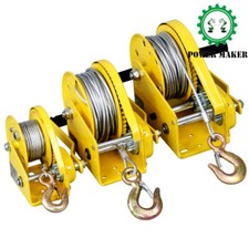 1200Pounds 30m Wirerope Hand