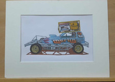 brisca f1 stock car  print of