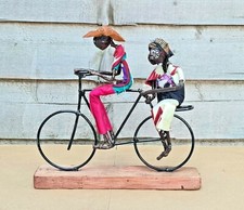 Couple with Child Riding