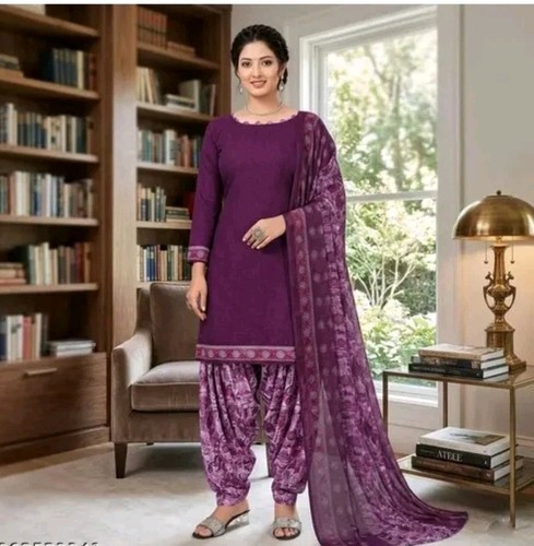Women purple patiala - patiala, salwar