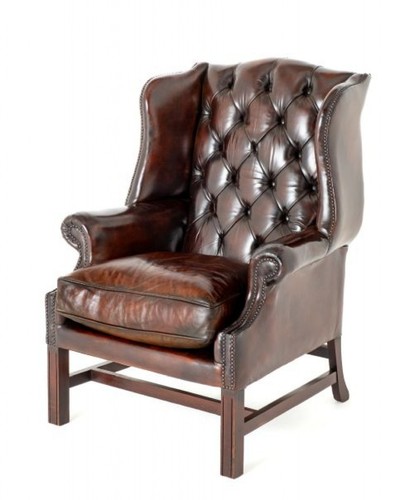Georgian leather wing - georgian,