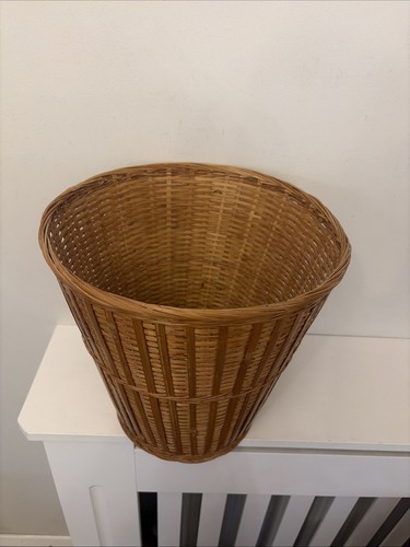 Vintage wicker woven rattan - wicker,