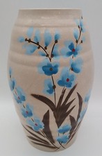 Vintage Art Deco 1930s Brentleigh Ware Ballina Hand Painted Vase 23cm Tall
