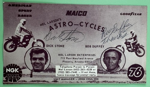 Autographed promo card - autographed,
