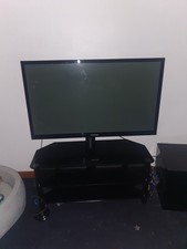 50" Samsung Digital TV Hdmi Input. Comes Atatched To Solid Black Glass Unit.