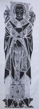 Vintage Brass Rubbing - Simon