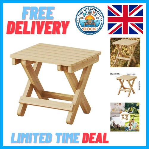Sturdy beige folding stool - beige,